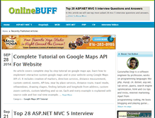 Tablet Screenshot of onlinebuff.com